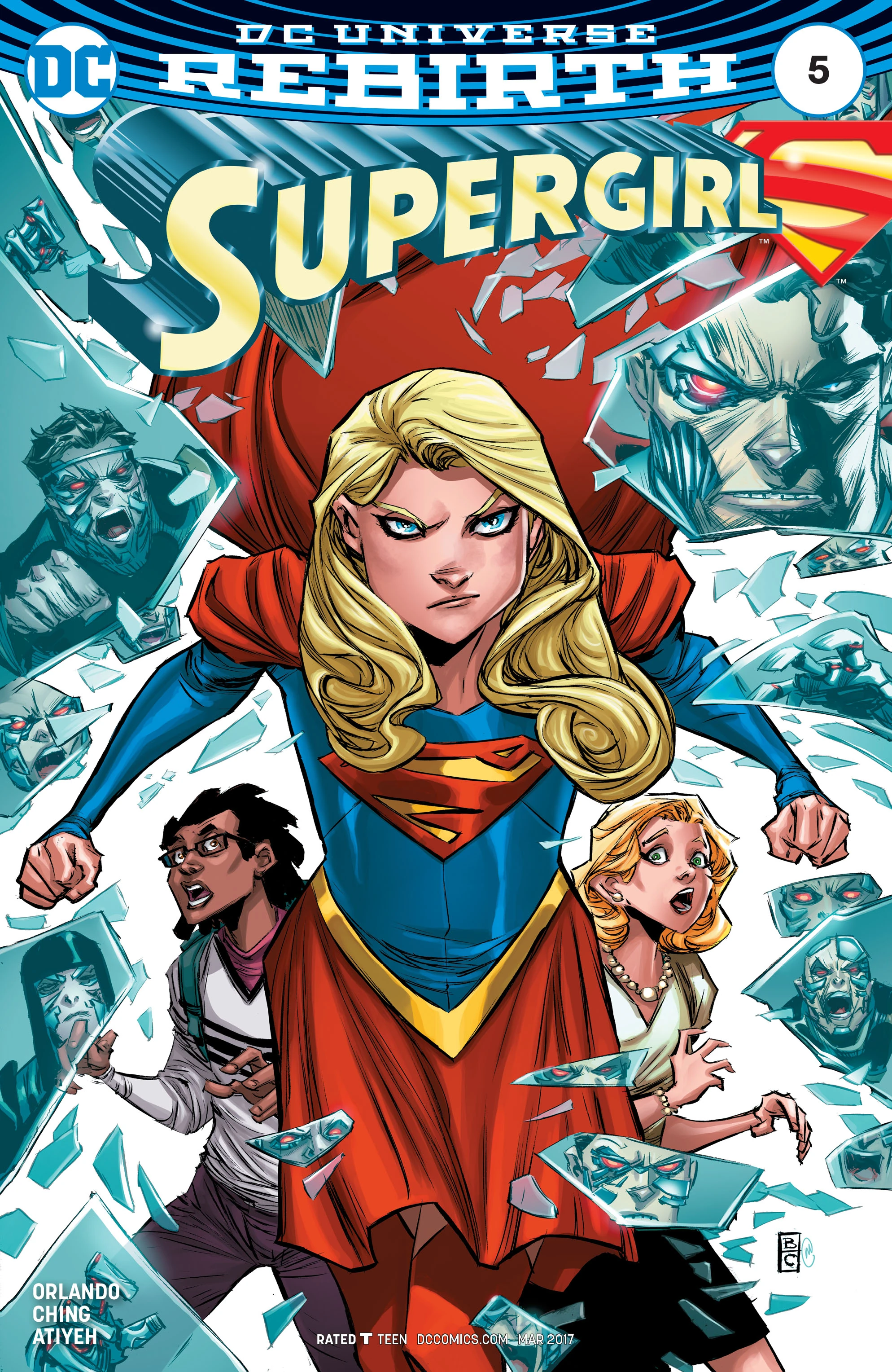 Supergirl #5 (DC, 2017 — Cover A) cover